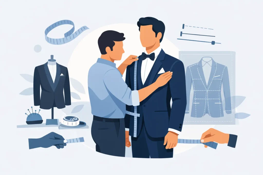 איך מודדים חליפת חתן כדי שתשב בדיוק נכון